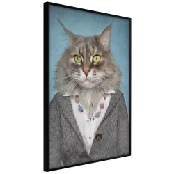 Plakat w ramie - Zwierzęce alter ego: Kot