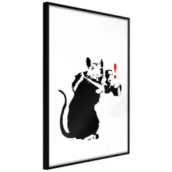 Plakat w ramie - Banksy: Rat Photographer
