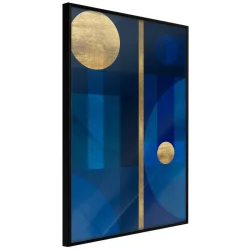 Plakat w ramie - Dwa księżyce