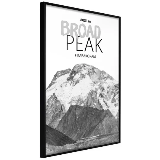 Plakat w ramie - Szczyty świata: Broad Peak