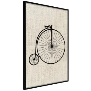 Plakat w ramie - Bicykl