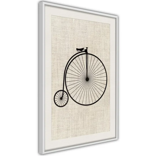 Plakat w ramie - Bicykl