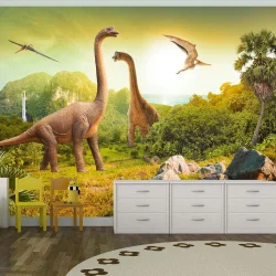 Fototapeta samoprzylepna - Dinozaury
