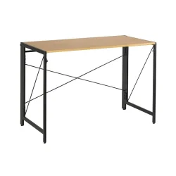 Nowoczesne biurko składane UNIQUE QUICK 110 - blat Golden Teak