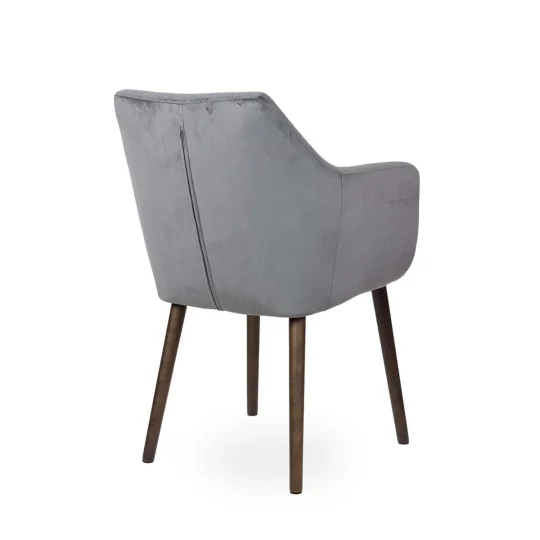 Krzesło tapicerowane RONA - ciemne nogi - Zdjęcie 2