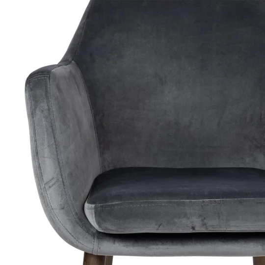 Krzesło tapicerowane RONA - ciemne nogi - Zdjęcie 3