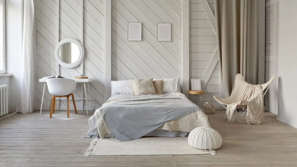 Styl klasyczny – wnętrza sypialni pełne harmonii.