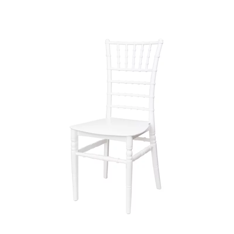 Krzesło bankietowe TIFFANY/CHIAVARI (Kolor: Srebrny)