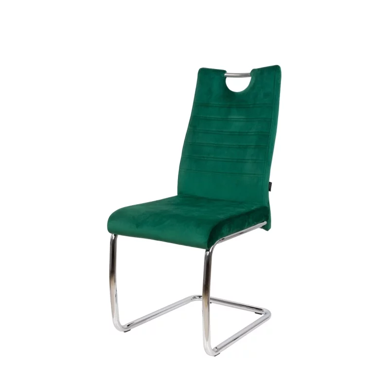 Krzesło tapicerowane KASPER (Kolor: Niebieski)